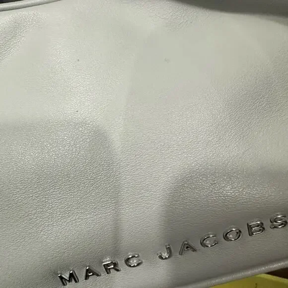 RARE MARC JACOBS New York SoHo Gray Leather Baguette Shoulder Bag MSRP $395 - Picture 14 of 14
